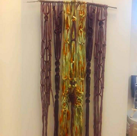 Macrame wall hanging